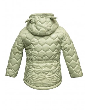 Girls Jacket Quilted Peppermint